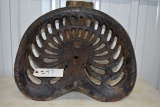 Cast Iron Seat, Unmarked, 19