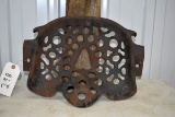 Cast Iron Seat, Unmarked, 17.5