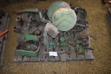 Assortment Of JD Tractor Parts, Most For 2 Cylinders