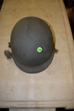 Vintage Metal Military Helmet