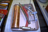 Nozzle, Oil Can & Wilbur Fir Extinguisher