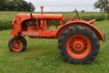 Allis Chalmers WC Tractor, N/F, Front & Rear Round Spoke Rims, Restored, Runs Good, SN: WC77929, Not