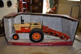 Ertl Case 970 Tractor With Plow, 1/16  With Box