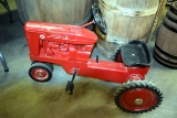 Scale Models Farmall Super M Pedal Tractor With Plastic Seat