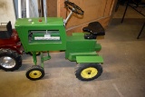 Custom Built Wood & Metal John Deere Pedal Tractor