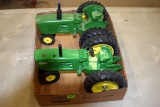 Pair Of Custom John Deere Tractors