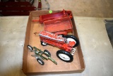 Tru Scale Tractor, Plow, Trailer & Manure Spreader