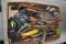 Assortment Of Tools, Vise Grips, Wrenches, Pry Bar