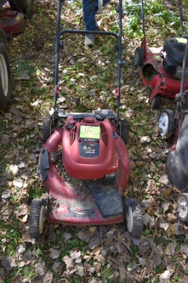 Toro Recycler 6.5hp Push Lawnmower, motor stuck