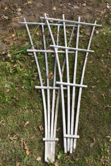 2 Wooden Garden Trellises
