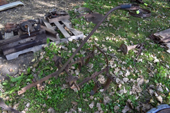 Cultivator For A Walk Behind Garden Tractor
