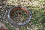Round Spoke Steel Wheel