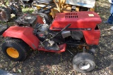 Wizard Garden Tractor, B&S 18hp Twin Power Motor, With Mower deck, Missing Parts, does not run