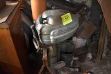 Sea King 5hp Boat Motor On Stand