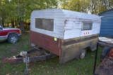 Shop Built, Single Axle, PickUp Box Trailer,Sells With Contents, No Title