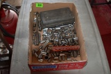 Assortment Of Mostly 1/4 Inch sockets & ratchets, 1 Snap-On Ratchet