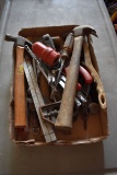 Assortment Of Tools, Hammers, Snips, Drivers,