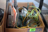 Assortment Of Trailer Lights & Wiring