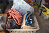 SMV signs, Electrical Cords, Staple Gun, Oil Can, Bungee Cords