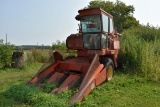 Massey Ferguson 303 Gas Combine With Corn Head, Non Running, Buyer responsibe for removing