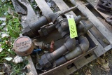 Pair Of Stock Ham, Steam Valves, Gate Valves & Avery Cast Iron Cover