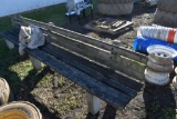 Concrete and Wooden Bench