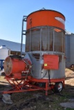 Butler Kansun Grain Dryer Tower Single Phase, LP Gas, On Transport