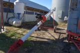 Feterl 8” x 28’ Auger, 5hp, 220Volt Single Phase, Used To Load Dryer From Holding Bin