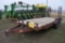 2000 Eagle Flatbed Equipment Trailer, 18',  Tandem Axle, Ramps, 82