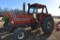 Hesston 1880 2WD Tractor, 7343 Hours, 3pt., 3  Hydraulics, 540/1000PTO, 18.4x38 Tires, 2  Front Suit