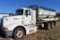 1995 International 9200 Fertilizer Tender  Truck, Wilmar 16 Ton Dry Fertilizer Tender,  Side Shooter