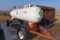 1000 Gallon Anhydrous NH3 Tank On Running  Gear With Flotation Tires