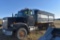 1987 White Volvo Grain Truck, 20' Steel Box &  Hoist, Twin Screw Tandem Axle, Air Brakes,  803,578 M