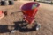 King Kutter Model 180 Broadcaster Spreader,  Pull Type