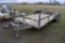 1978 Shopbuilt Flat Bed Utility Trailer,  20'x80