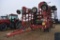 Case IH Tiger Mate 200 Field Cultivator,  44.5', Rolling Basket, 2 Bar Coil Tine  Harrow, Double Fol