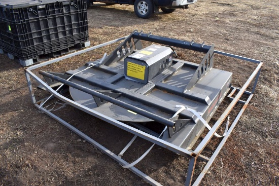 New/Unused 72" JCT Skid Loader Mower, Not To  Exceed 20GPM, Universal Skid Loader Plate