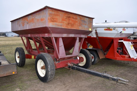 Brent 250 Gravity Box With J&M Model 1384L  Running Gear, 275/80R/22.5 Tires