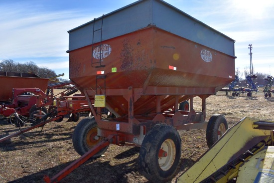 Fricklin 400 Bushel Gravity Flow Wagon, 12  Ton Running Gear
