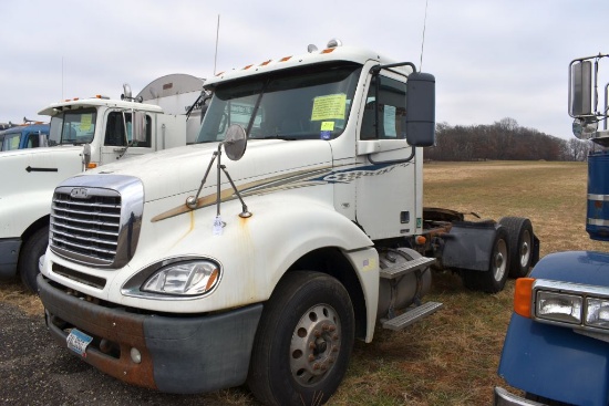 2007 Freightliner Columbia Day Cab Semi  Tractor, 10 Speed Eaton, C13 Acert, 1,106,658  Miles, Jake