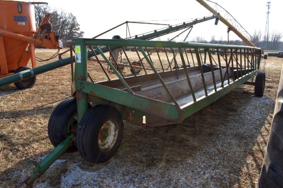 SI 24' Feeder Wagon, Newer Floor, Single Axle