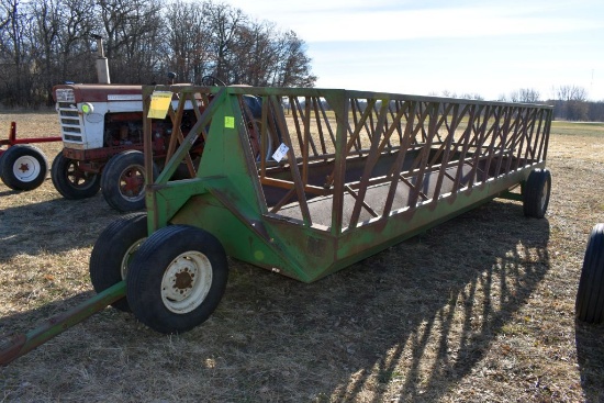 Notch 20' Feeder Wagon, Single Axle