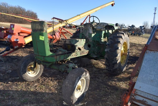 John Deere 4020 Parts Tractor, Syncro, Side  Console, 3pt., 540/1000PTO, 18.4x34 Tires,  Wide Front,