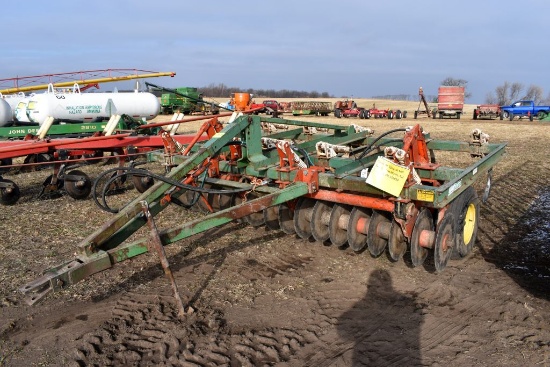 Glencoe 9 Shank Soil Saver, New Hoses, 11L15  Tires, SN:150834