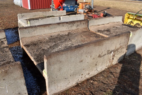 5' x 7' Section Of Concrete H Bunk