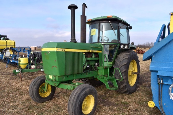 John Deere 4430 2WD Tractor,10,021 Hours, New  Style Step, 460/85R38 Tires, Power Shift,  3pt. With