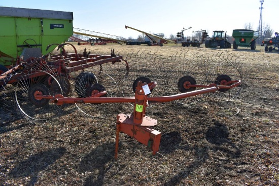 5 Wheel Hay Rake, 3pt.