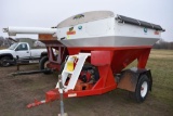 Weigh Wagon Single Axle, 18HP B&S Engine,  Roll Tarp, Scale, Approx 100 Bushel
