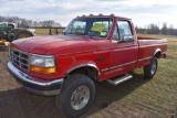 1995 Ford F250 XLT Pickup, 4x4, Reg Cab, 5.8L  V8 Engine, Auto, Long Box, 111,XXX Miles  Showing, Ru