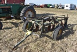 John Deere 3 Bottom Plow, Coulters, Lift  Cylinder